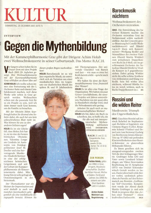 GEGEN DIE MYTHENBILDUNG GEGEN DIE MYTHENBILDUNG