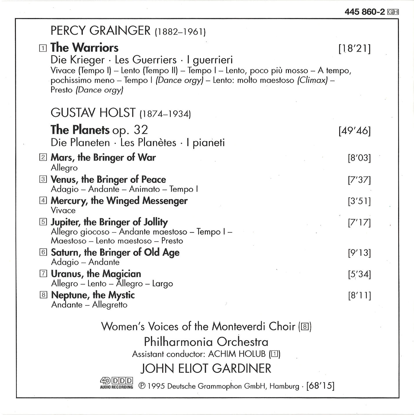 DG GRAINGER DG GRAINGER